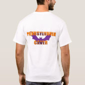ペンシルバニアCaverのTシャツ Tシャツ (裏面)
