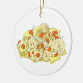 ペンシルバニアPAオランダアミッシュフードチキンポットパイ セラミックオーナメント (左)