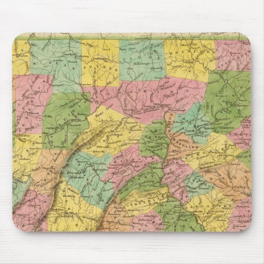 ペンシルバニーUS マウスパッド (正面)