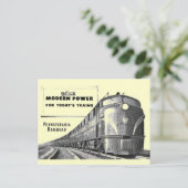 ペンシルバモダンニア鉄道電力 ポストカード (スタンド正面)