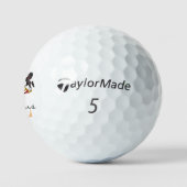 ペンシルバモノグラムのニア州旗&ペンシルベニア州 ゴルフボール (ロゴ)