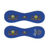 ペンシルバ最高のニアパパ、愛国米国、国旗 野球ボール (パネル)