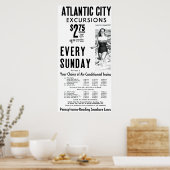 ペンシルバ読ニア海岸線1962 ポスター (キッチン)