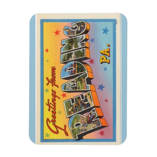 ペンシルバ読ニア磁石 マグネット (縦)