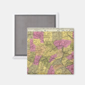 ペンシルベニアの新しい地図2 マグネット (正面/裏面)