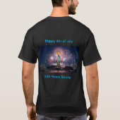 ペンシルベニア大好き!7月4日 250周年 Tシャツ (裏面)