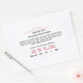 ペンシルベニア州の個人宅食品に関する法律 限られた食品の製造 楕円形シール (封筒)