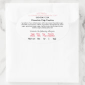 ペンシルベニア州の個人宅食品に関する法律 限られた食品の製造 楕円形シール (バッグ)