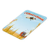 ペンシルベニア州の地方旅行ポスター マグネット (左側)