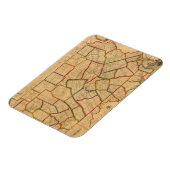 ペンシルベニア州の州の地図 マグネット (左側)