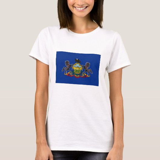 ペンシルベニア州の旗 Tシャツ (正面)