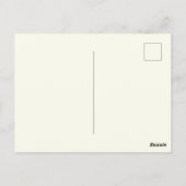 ペンシルベニア州の絵葉書地図 ポストカード (裏面)