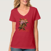 ペンシルベニア州の花 ヤマツツジ Tシャツ (正面)
