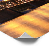 ペンシルベニア州クルミ通りブリッジ ポスター (角)