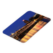 ペンシルベニア州クルミ通りブリッジ マグネット (左側)