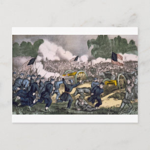 ペンシルベニア州ゲティスバーグの戦い。1863年7月3日 ポストカード