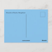 ペンシルベニア州スクラントンの機関車 ポストカード (裏面)