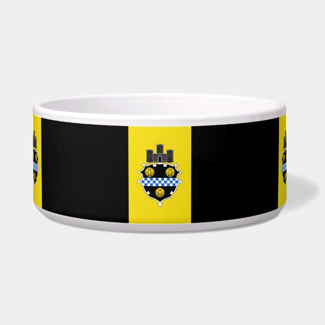 ペンシルベニア州ピッツバーグ国旗 ボウル (正面)