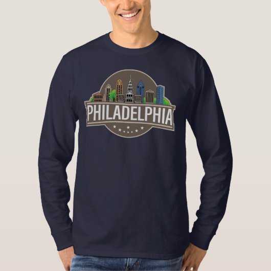 ペンシルベニア州フィラデルフィア Tシャツ (正面)