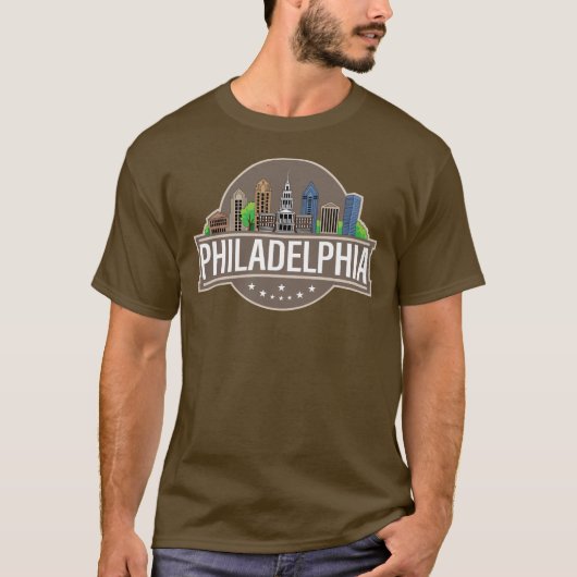 ペンシルベニア州フィラデルフィア Tシャツ (正面)