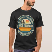 ペンシルベニア州ブラディタウンシップ Tシャツ (正面)