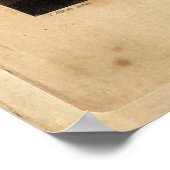 ペンシルベニア州ベツレヘム(1810年~1854年) ポスター (角)