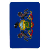 ペンシルベニア州旗 マグネット (縦)