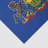 ペンシルベニア州旗 薄葉紙 (詳細)