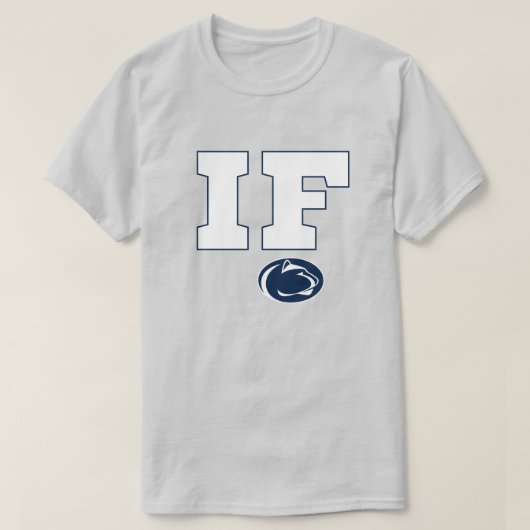 ペンシルベニア州立大学 If Tシャツ (デザイン正面)