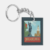 ペンシルベニア州，フィラデルフィア |独立ホール キーホルダー (正面左)
