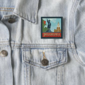 ペンシルベニア州,フィラデルフィア |独立ホール 缶バッジ (インサイチュ)