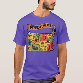 ペンシルベニア州 - ヴィンテージ観光 Tシャツ