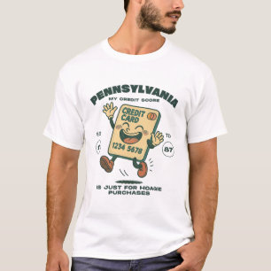 ペンシルベニア州:私のクレジットカードのスコアはただの Tシャツ