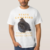 ペンシルベニア準州のゲームバード・ライチョウ Tシャツ (正面)