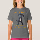 ペンシルベニア準州の犬 グレートデーンの子犬 Tシャツ (正面)