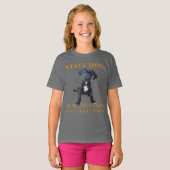 ペンシルベニア準州の犬 グレートデーンの子犬 Tシャツ (正面フル)