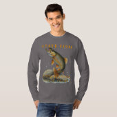 ペンシルベニア準州の魚 ブルックトラウト Tシャツ (正面フル)
