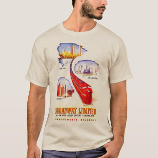 ペンシルベニア鉄道ブロードウェイ限定ストリームライナー Tシャツ