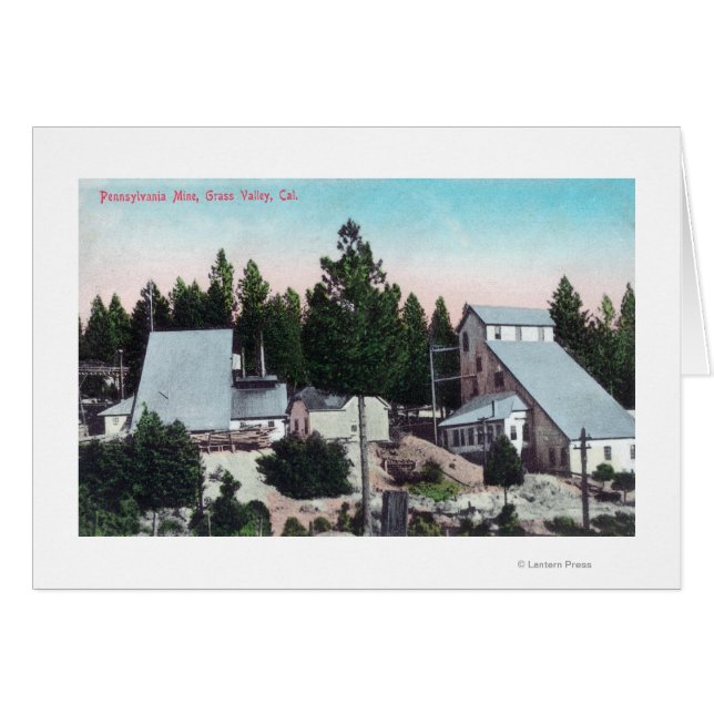 ペンシルベニア鉱山の外観 (正面横)