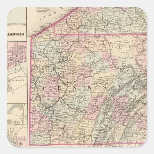 ペンシルベニア4 スクエアシール (正面)