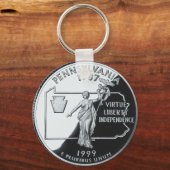 ペンシルベニア キーホルダー (正面)