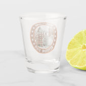 ペンシルベニア ショットグラス (裏面)