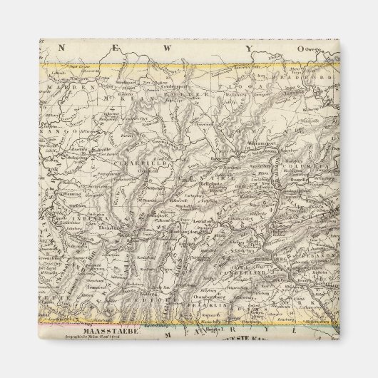 ペンシルベニア マグネット (正面)