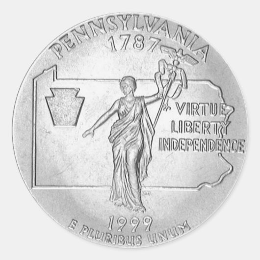 ペンシルベニア ラウンドシール (正面)