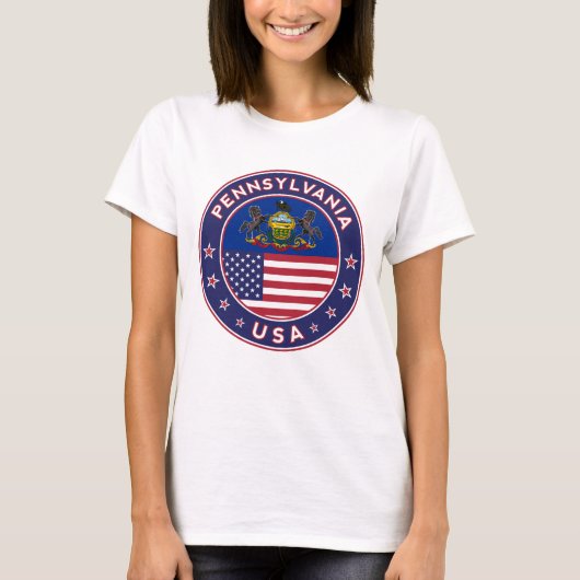 ペンシルベニア Tシャツ (正面)