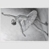 ペンシル・バレリナ・デコップページ 薄葉紙 (正面)