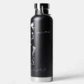 ペンシル・バレリーナの人生を踊パーソナライズされたる ウォーターボトル (左面)