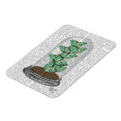 ペンジャーに緑の蝶2 マグネット (左側)