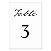 ペンスクリプモダント最小白結婚色 テーブルナンバー (裏面)