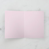 ペンステモンフラワーガーデンフローラハッピーバースデーカード カード (内部)